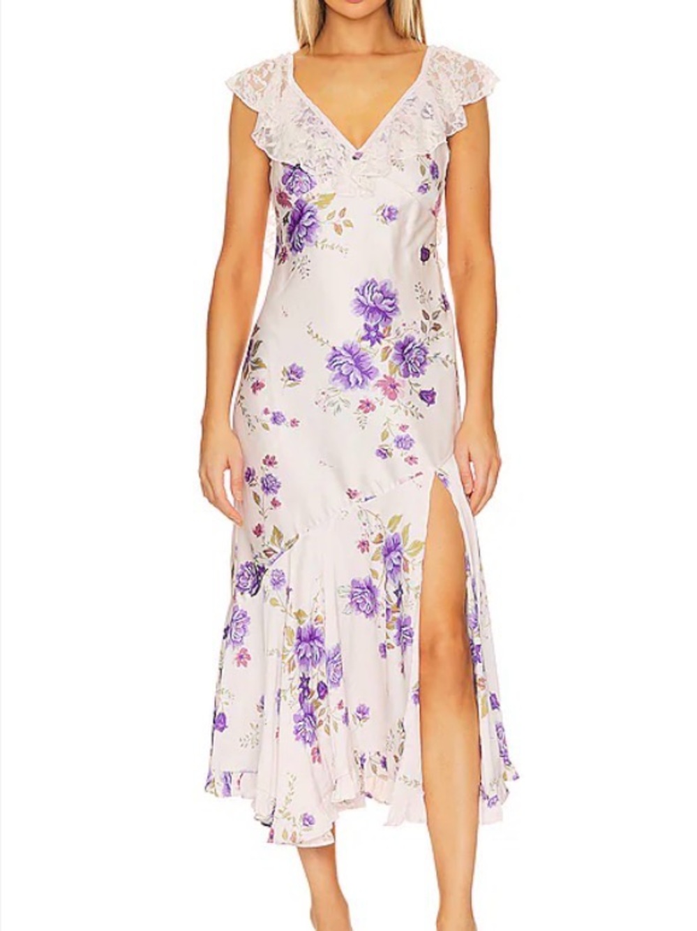 Free People Warm Hearts Midi Dress | S | Floral